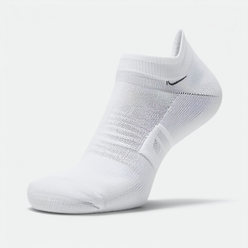 Nike Dri-FIT Half-Cushion Low Cut Socks, X-Large, White
