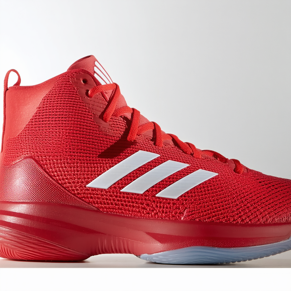 adidas Mens Crazy Shadow 2 Basketball Shoes Red/White/Red Size 14