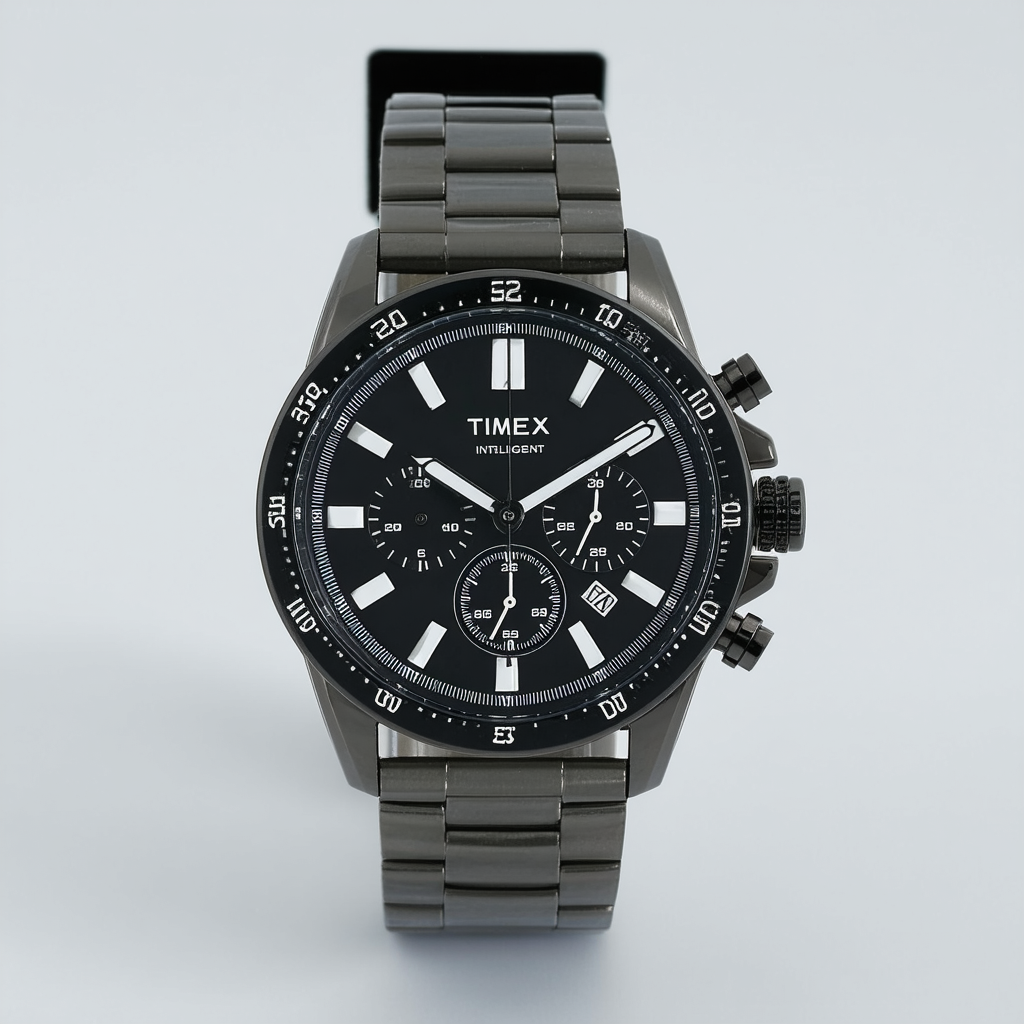Timex Intelligent Quartz Movement Black  Dial Men's Watch T2P276