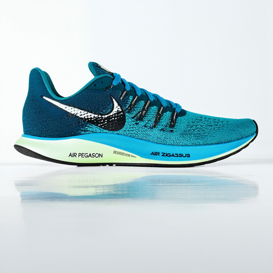 Nike Womens AIR Zoom Pegasus 32 Running Shoes Blue Lagoon Black 749344 408