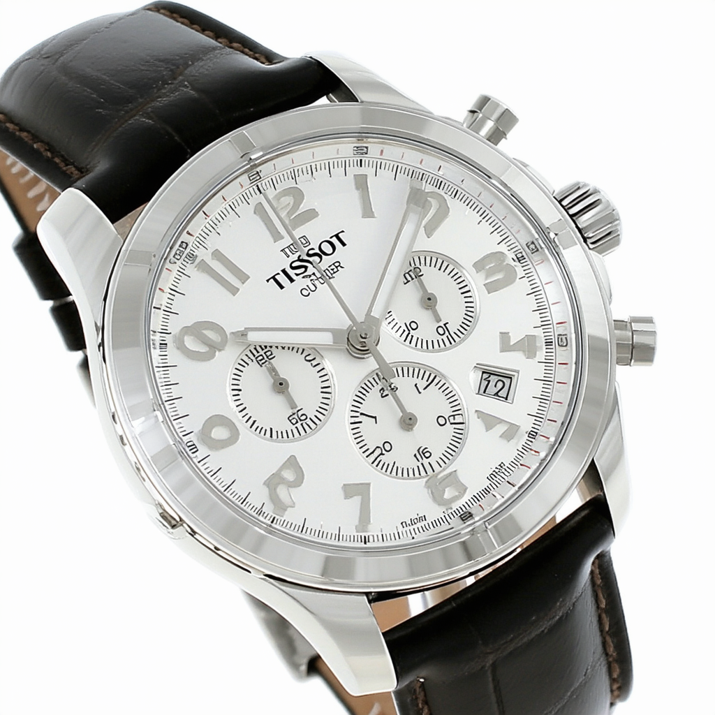 Tissot Couturier Valjoux Automatic Chrono Mens Watch