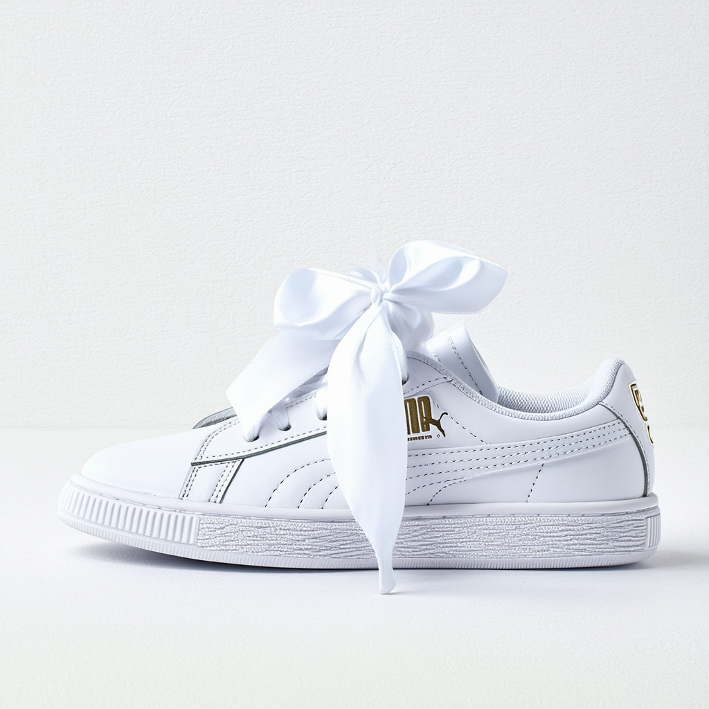 PUMA Women's Basket Bow Sneaker