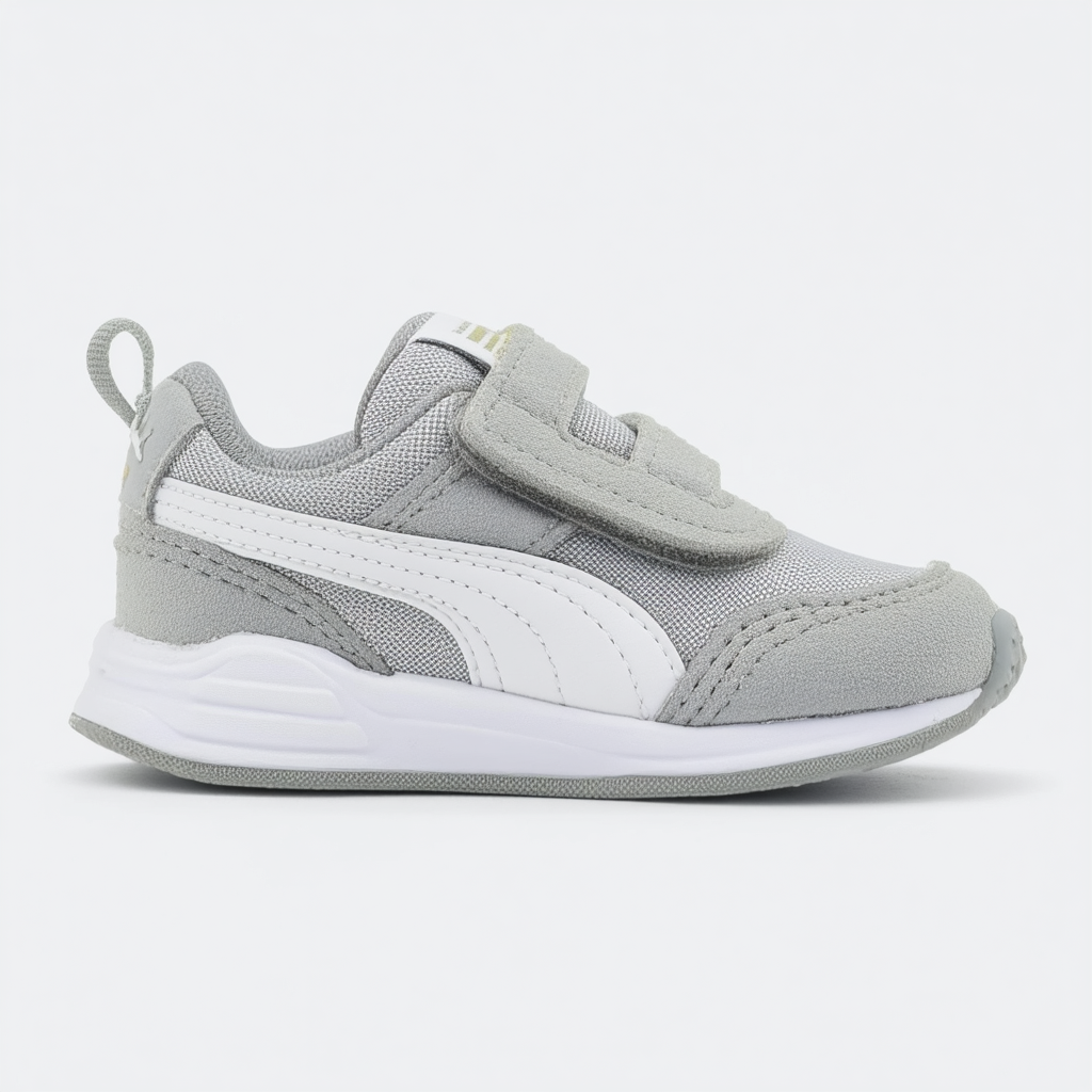 PUMA Unisex-Child ST Runner Hook and Loop Sneaker
