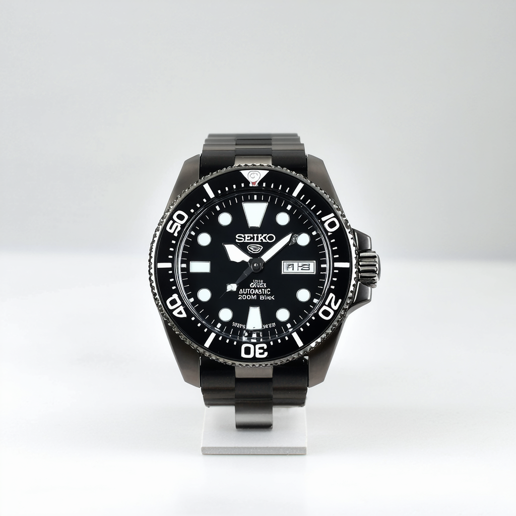 Seiko Automatic Black Dial 200M Dive Watch SKX171K