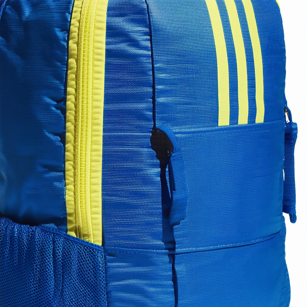 adidas unisex-adult Strength Backpack, Bold Blue/Solar Yellow, One Size