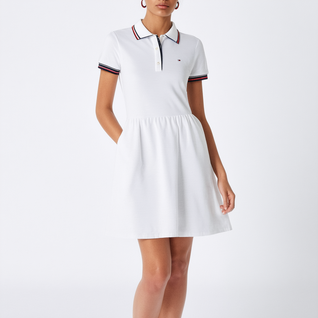 Tommy Hilfiger Midi Polo Dress