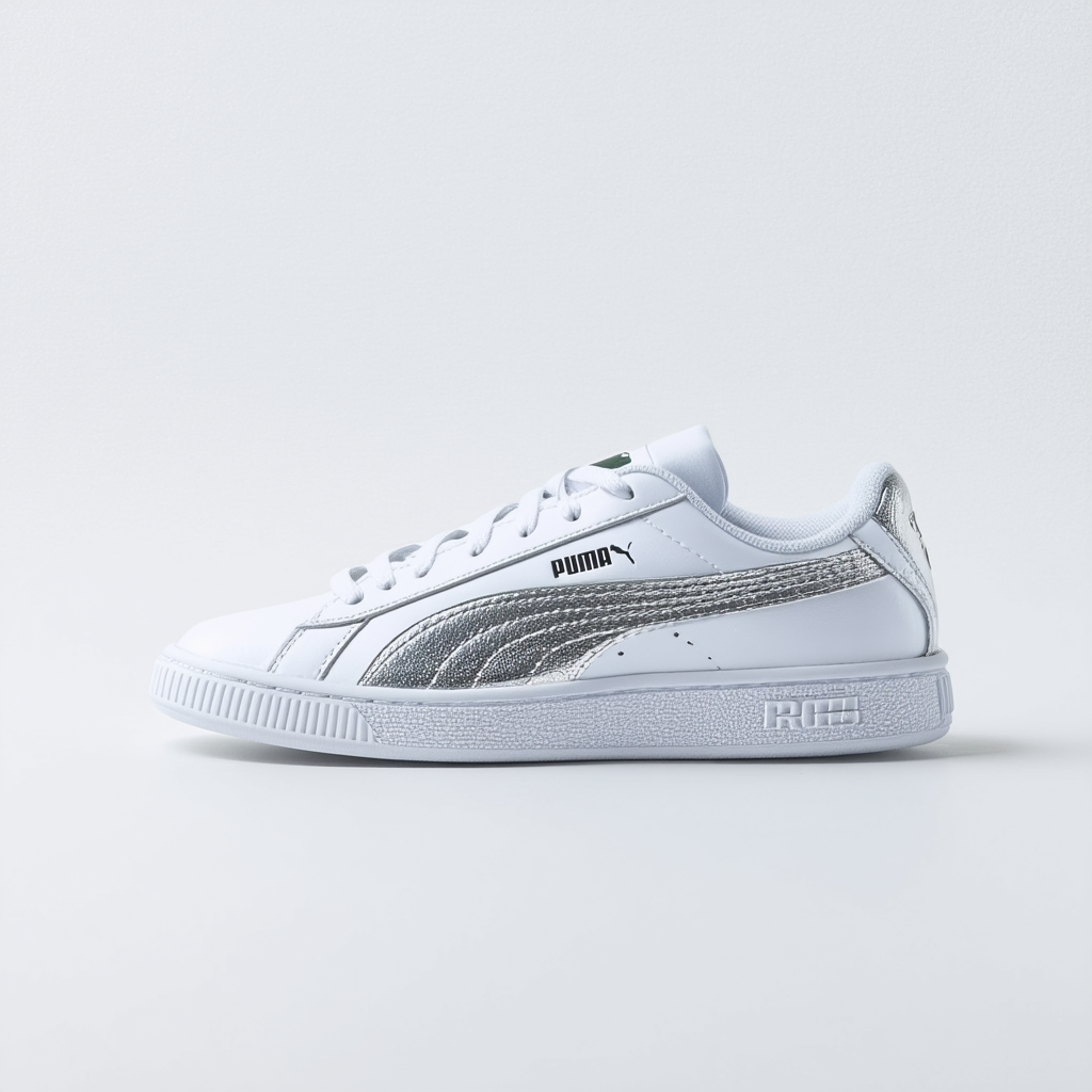 PUMA Women's Smash WNS Perf Metallic Sneaker