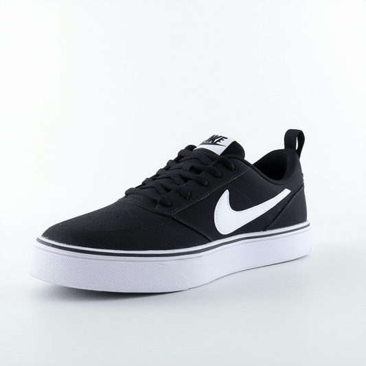 Nike Mens SB Portmore II Solar Skate Shoe Black/White 11 M US