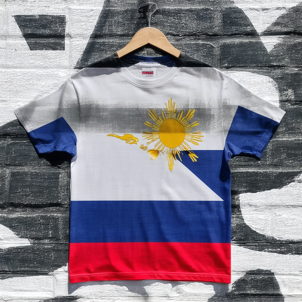 Threadrock Men's Philippines National Pride T-Shirt
