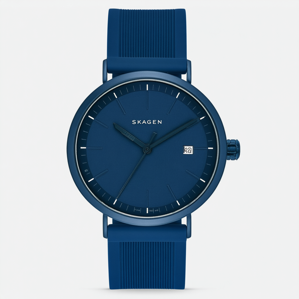 Skagen Men's SKW6343 Hagen Blue Silicone Watch