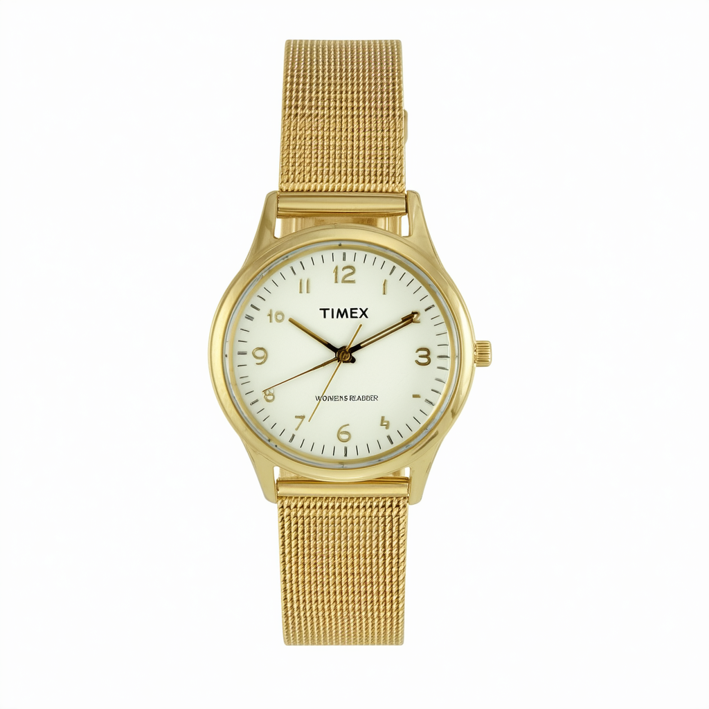 Timex Women's T20081 Easy Reader Gold-Tone Expansion Band Watch