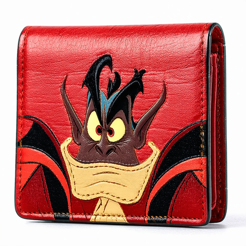 Loungefly Disney Aladdin Jafar Cosplay Faux Leather Flap Wallet