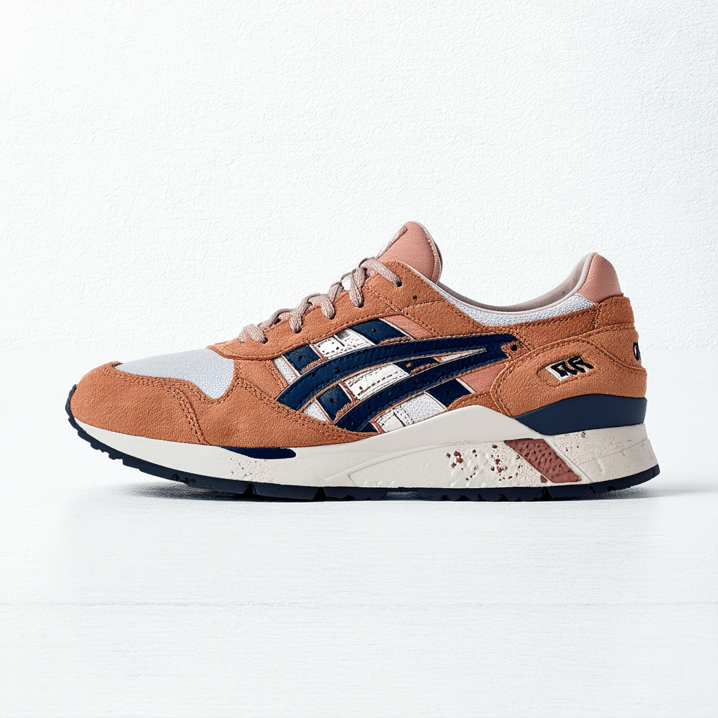 ASICS Gel-Lyte V Mens Shoes Size 12, Color: Stone Grey/Blush