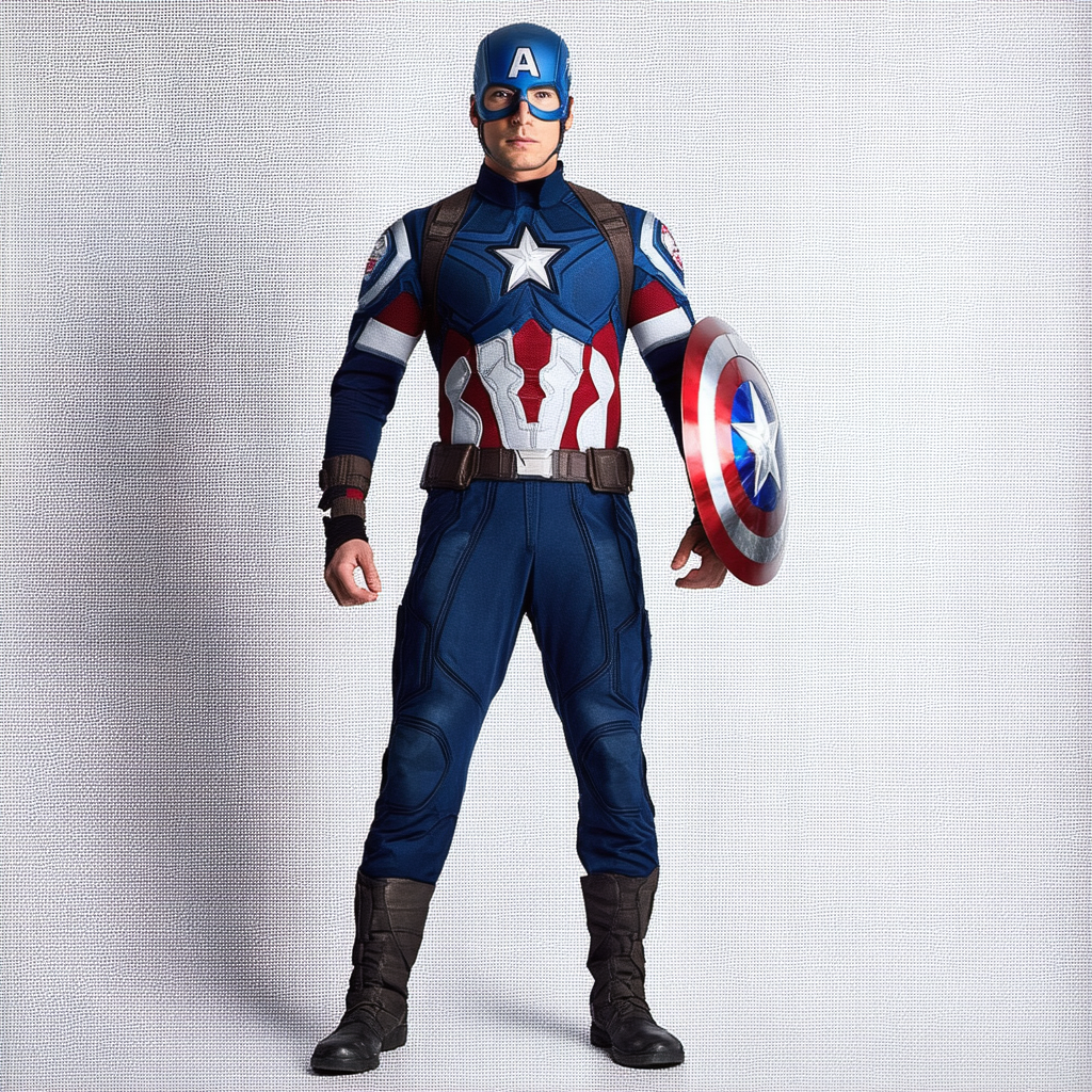 Rubie's Men's Marvel Universe Captain America Soldier Costume
