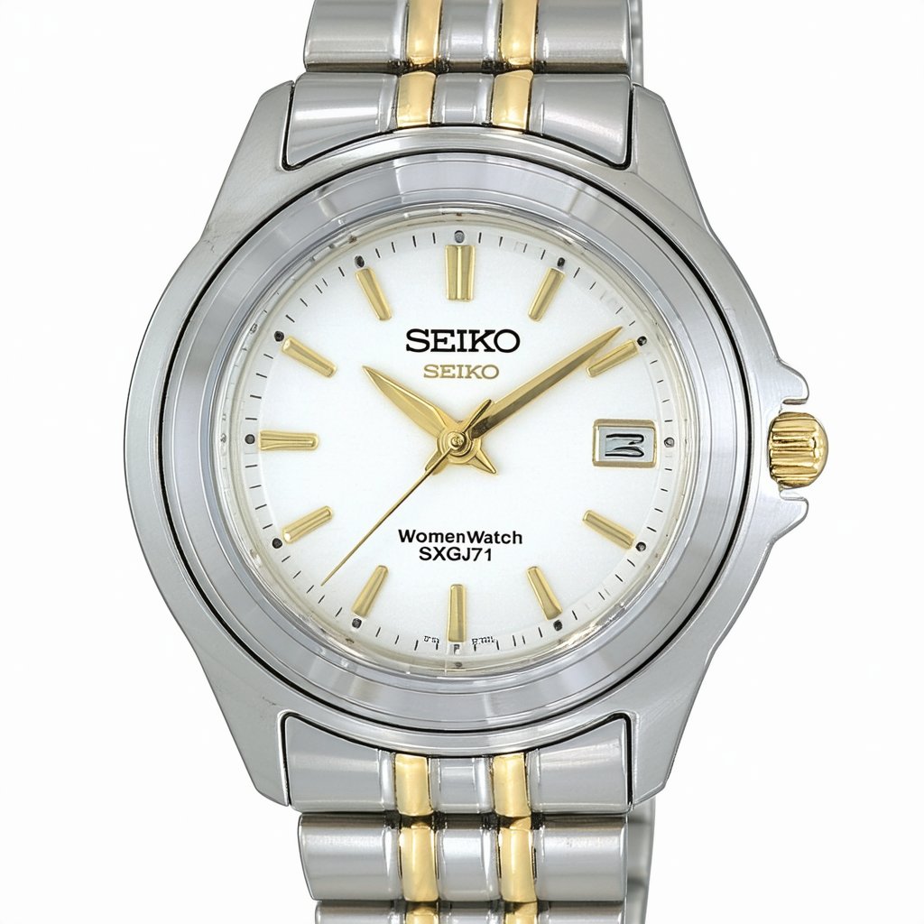 Seiko Women's SXGJ71 Dress Two-Tone Watch