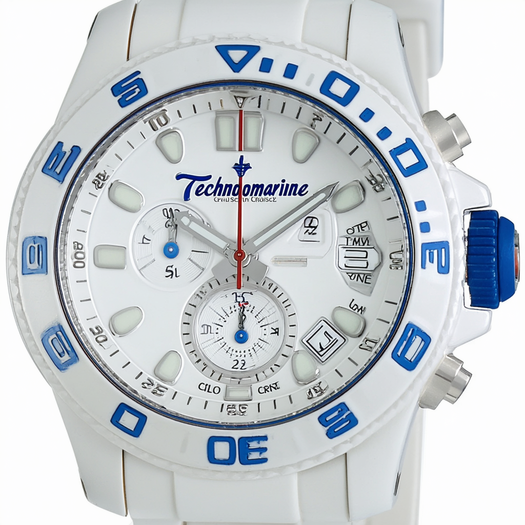 Technomarine Women's TM-115121 Cruise Sport Analog Display Swiss Quartz White Watch