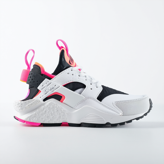Nike Women's Air Huarache Summit White/Hyper Pink-Solar Flare (DX2674 100)