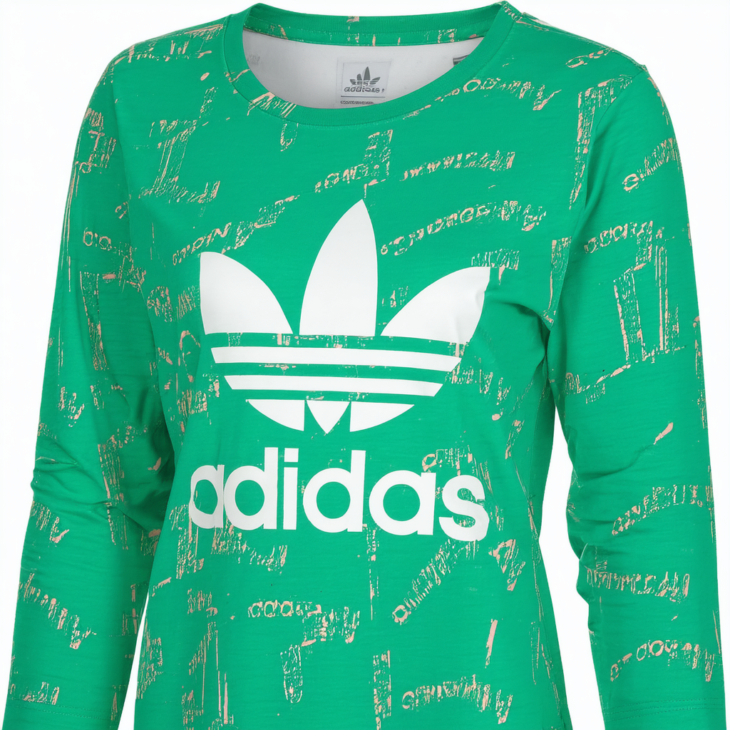 adidas Originals Women's All Over Print Longsleeve T-Shirt