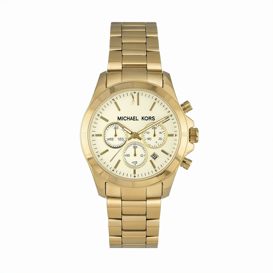 Michael Kors Men's MK7049 Runway Gold Watch
