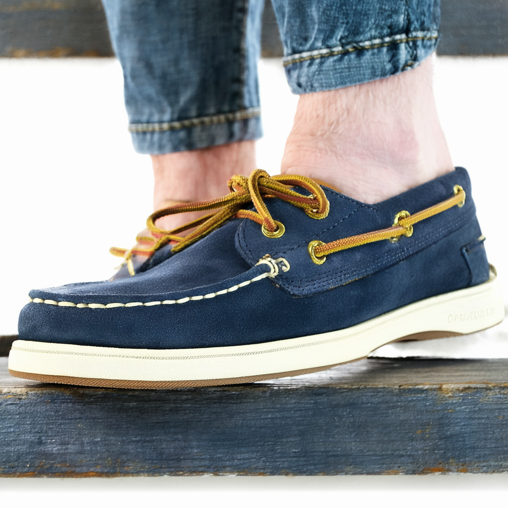 Sperry Top-Sider Men’s A/O2 Eye Suede Boat Shoes