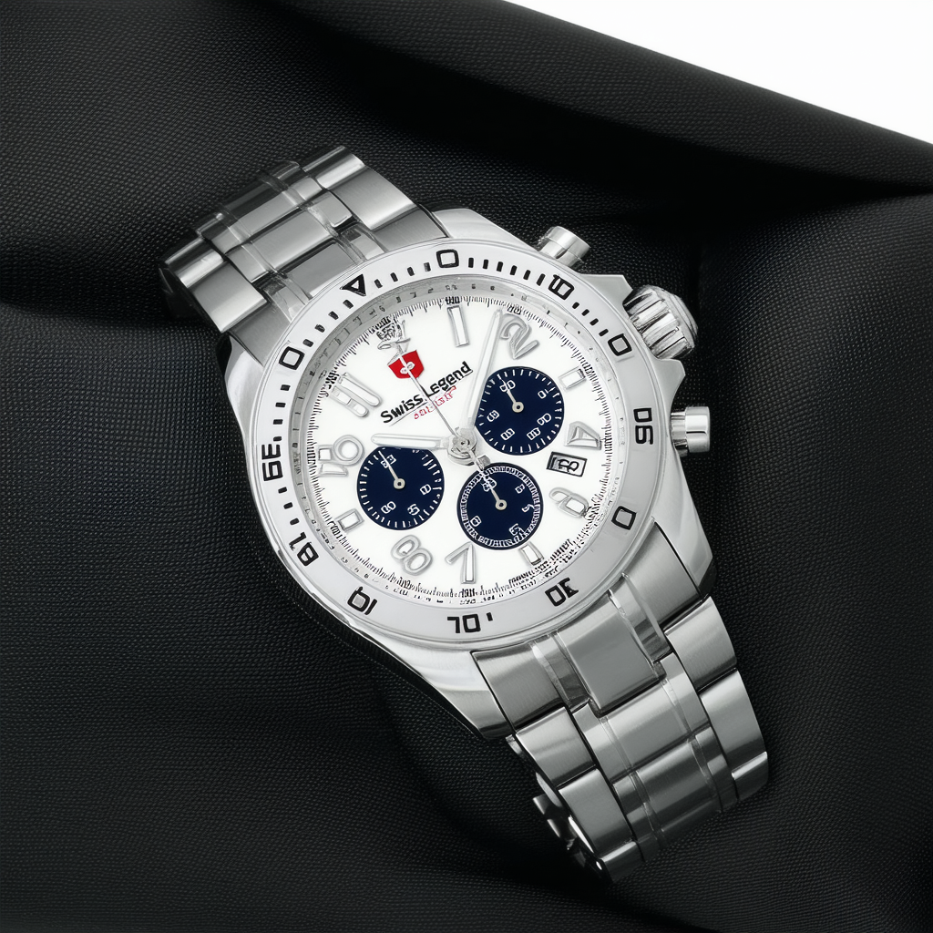 Swiss Legend Men's 10013-YG-11-BB World Timer Collection Chronograph Stainless Steel Watch