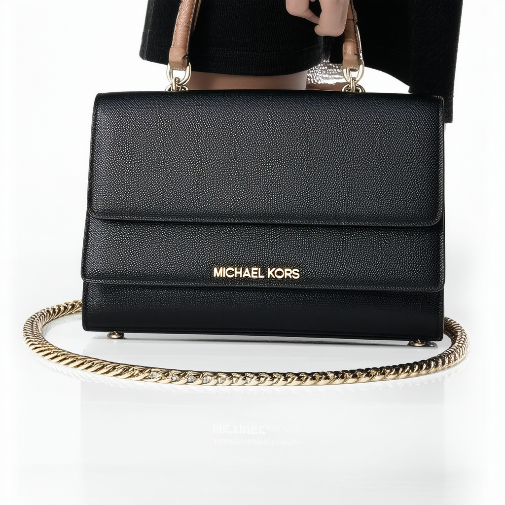 Michael Kors Jet Set N/S Chain Tote - Black