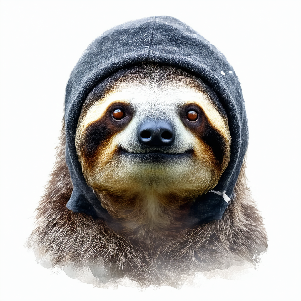The Mountain Sloth Face T-Shirt