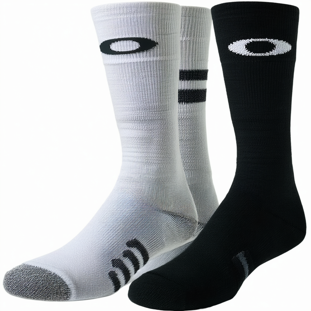 Oakley mens Socks Back Logo (2 Pcs Pack)