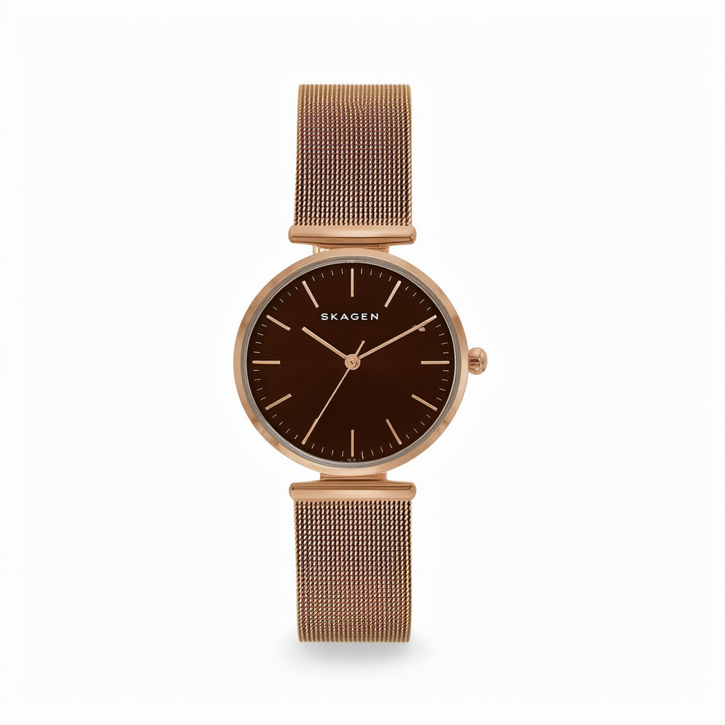 Skagen Women's 589SRM Brown Mesh Watch