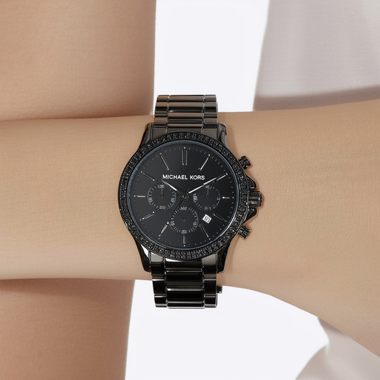 Michael Kors Women's Wren Black Watch MK5879