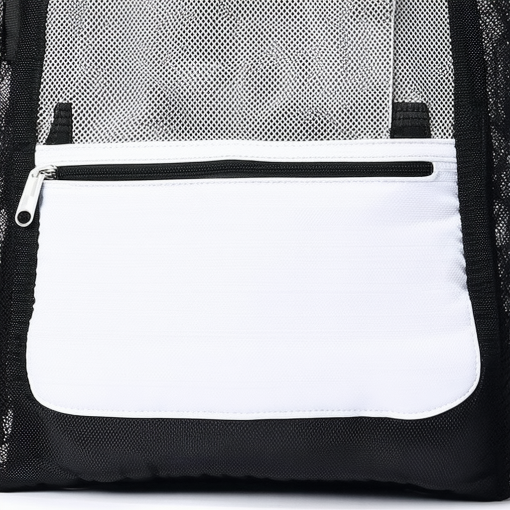 adidas unisex-adult Hermosa Mesh Backpack, Black/ Neo White, ONE SIZE