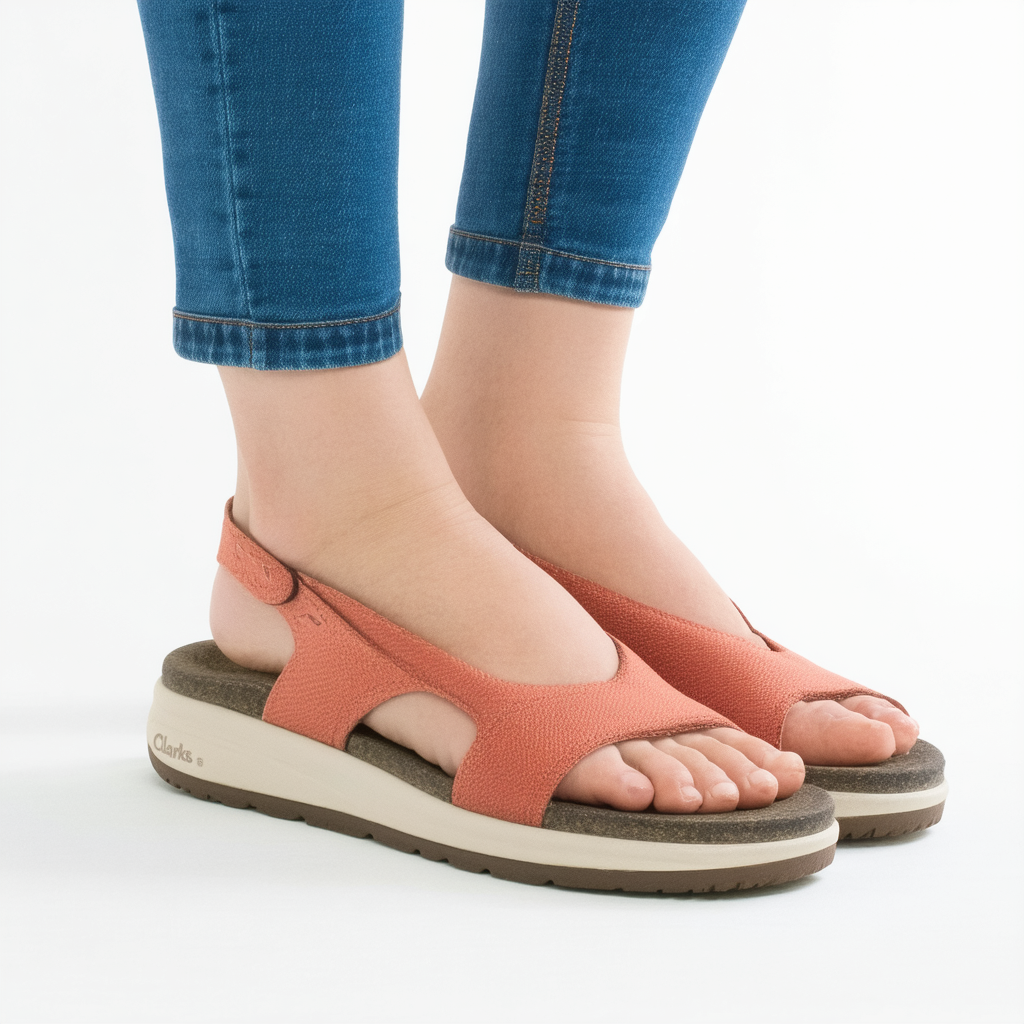 Clarks Women's Sillian Stork Fisherman Sandal