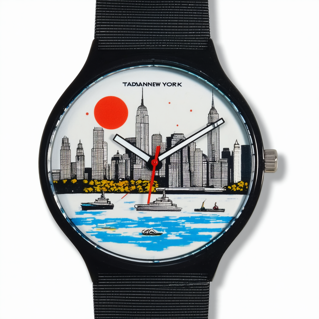 Swatch New York by TADANORI YOKOO, The Watch