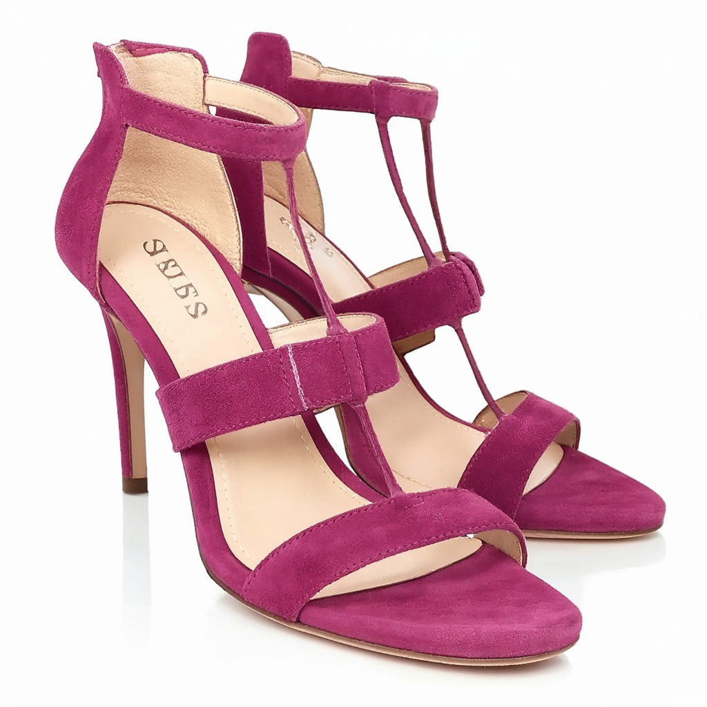 GUESS Shoes Ashmere - Dark Pink Suede