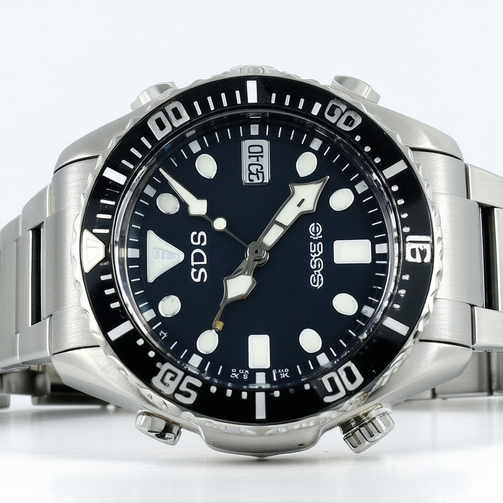 SEIKO Men's SKX009K2 Diver's Analog Automatic Stainless Steel Watch