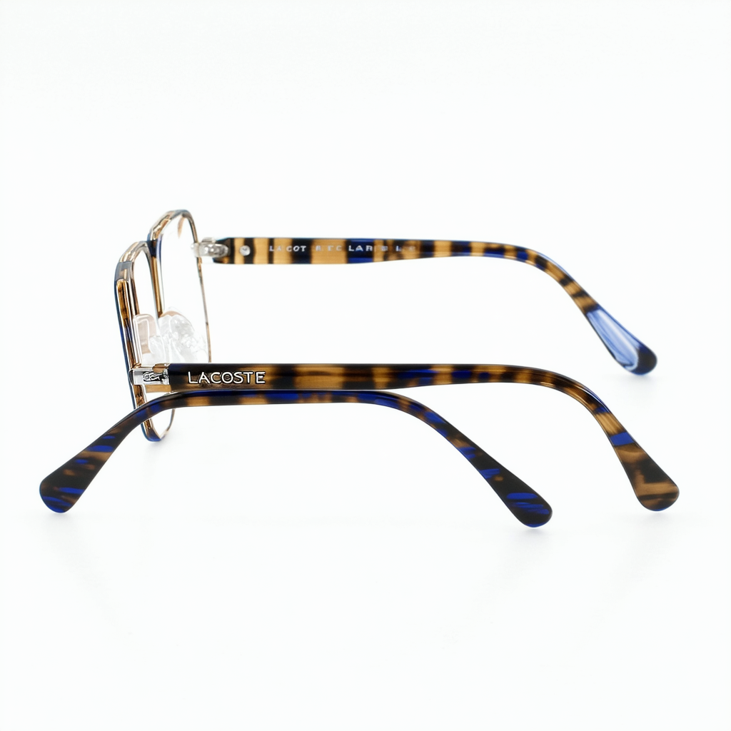 Eyeglasses LACOSTE L 2705 210 Striped Brown/Blue