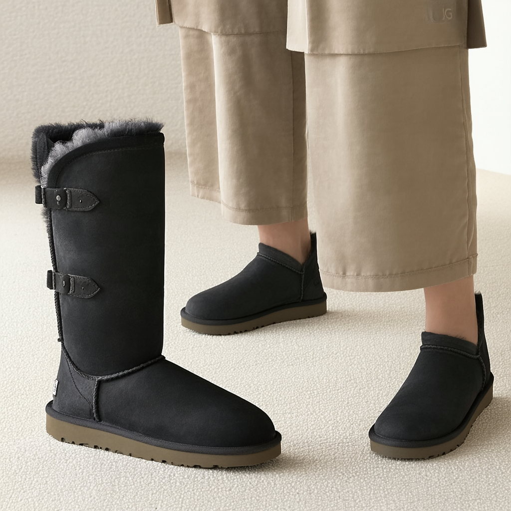 UGG Women's Pax Black 6 B US B (M)