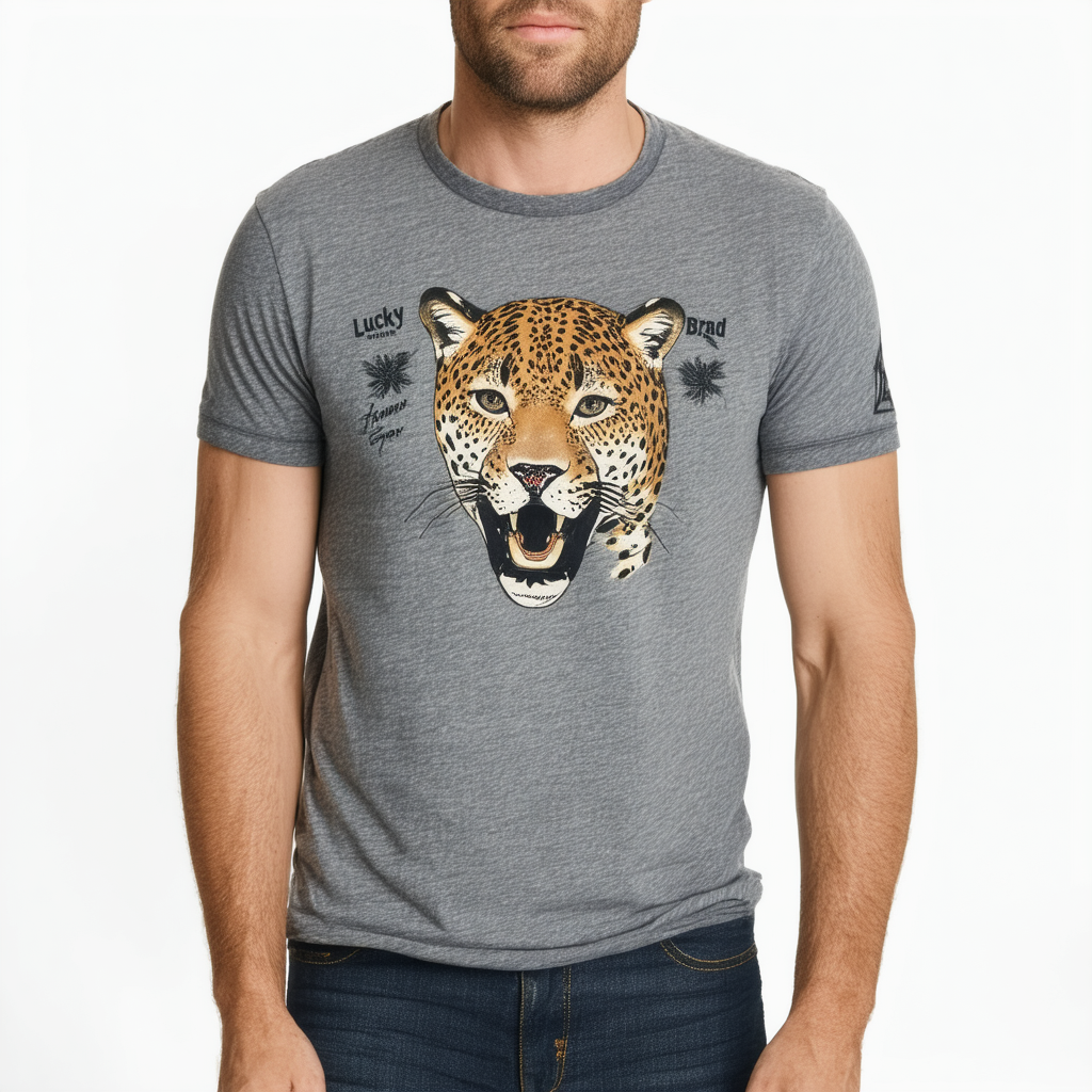Lucky Brand Men's Fender Jaguar Tee