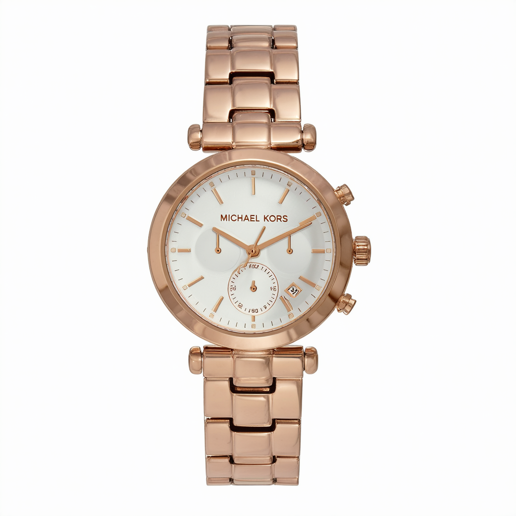 Michael Kors Women's Mini Parker Rose Gold-Tone Watch MK6477