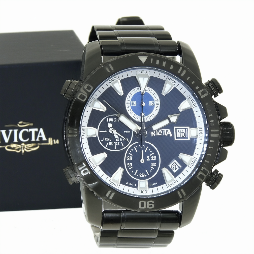 Invicta Men's 16901 I-Force Black Stainless Steel Watch