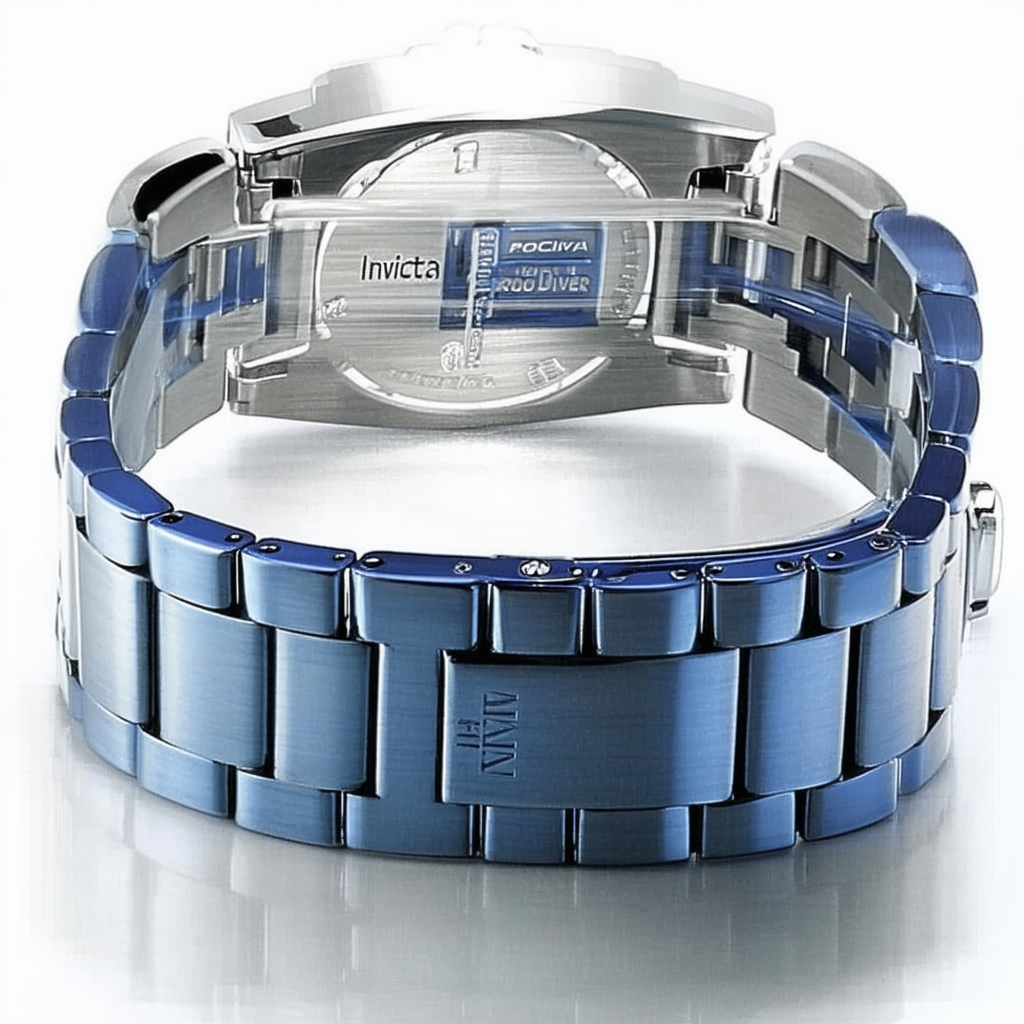 Invicta Pro Diver Metallic Blue Dial Stainless Steel Ladies Watch 17908