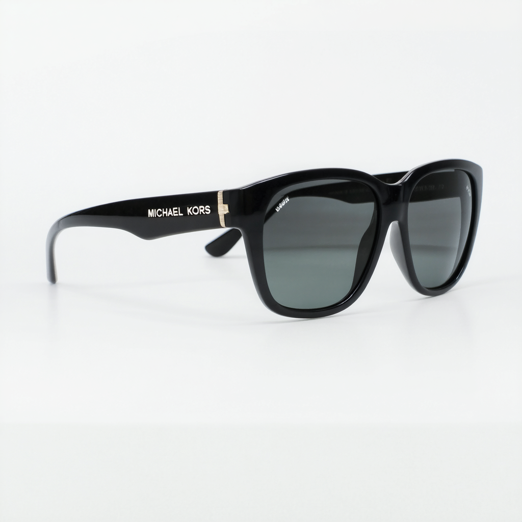 Michael Kors SUMMER BREEZE MK2037 Sunglasses 317711-50 - Black Frame, Dk Grey MK2037-317711-50