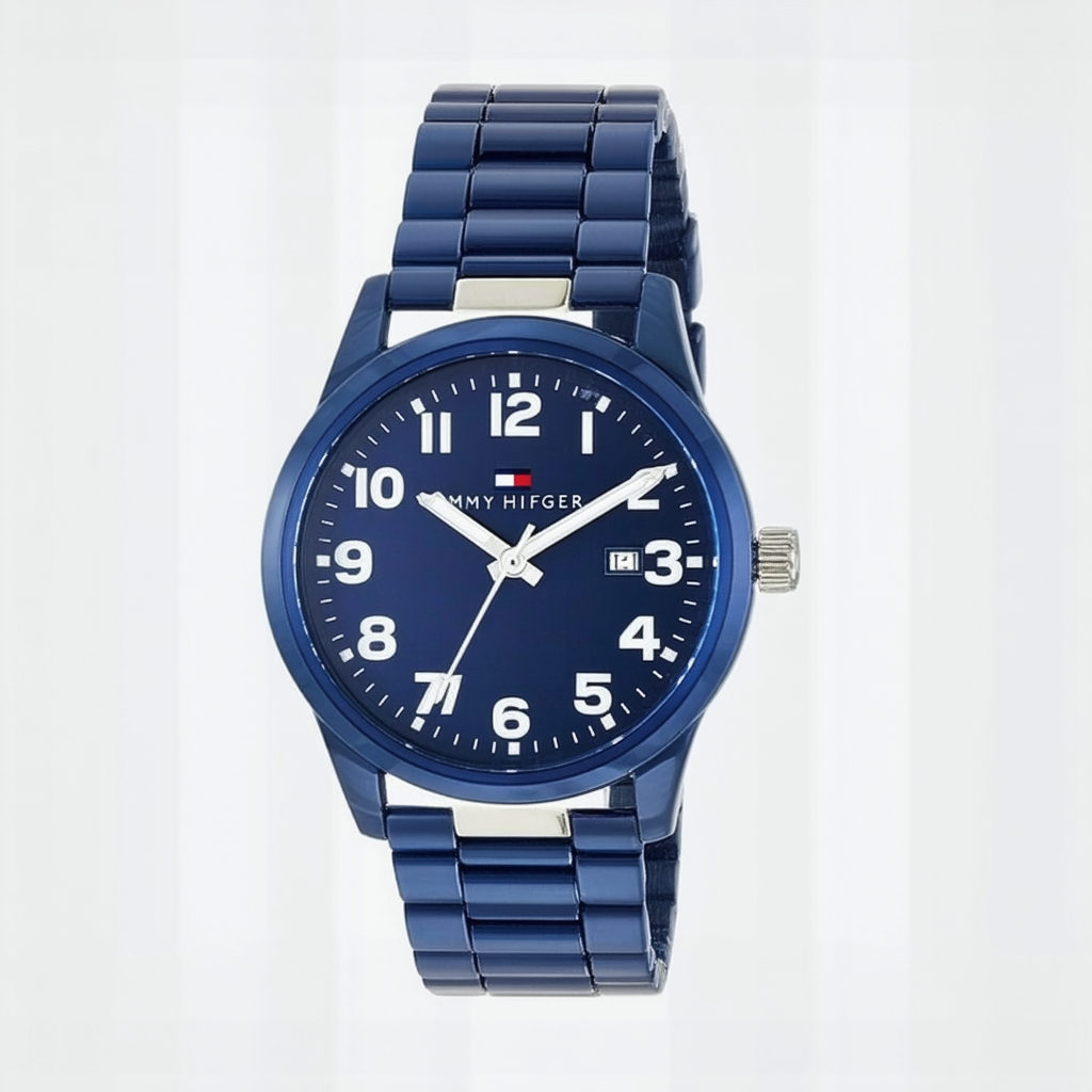 Tommy Hilfiger Women's 1791211 Tommy Sport Analog Display Quartz Blue Watch