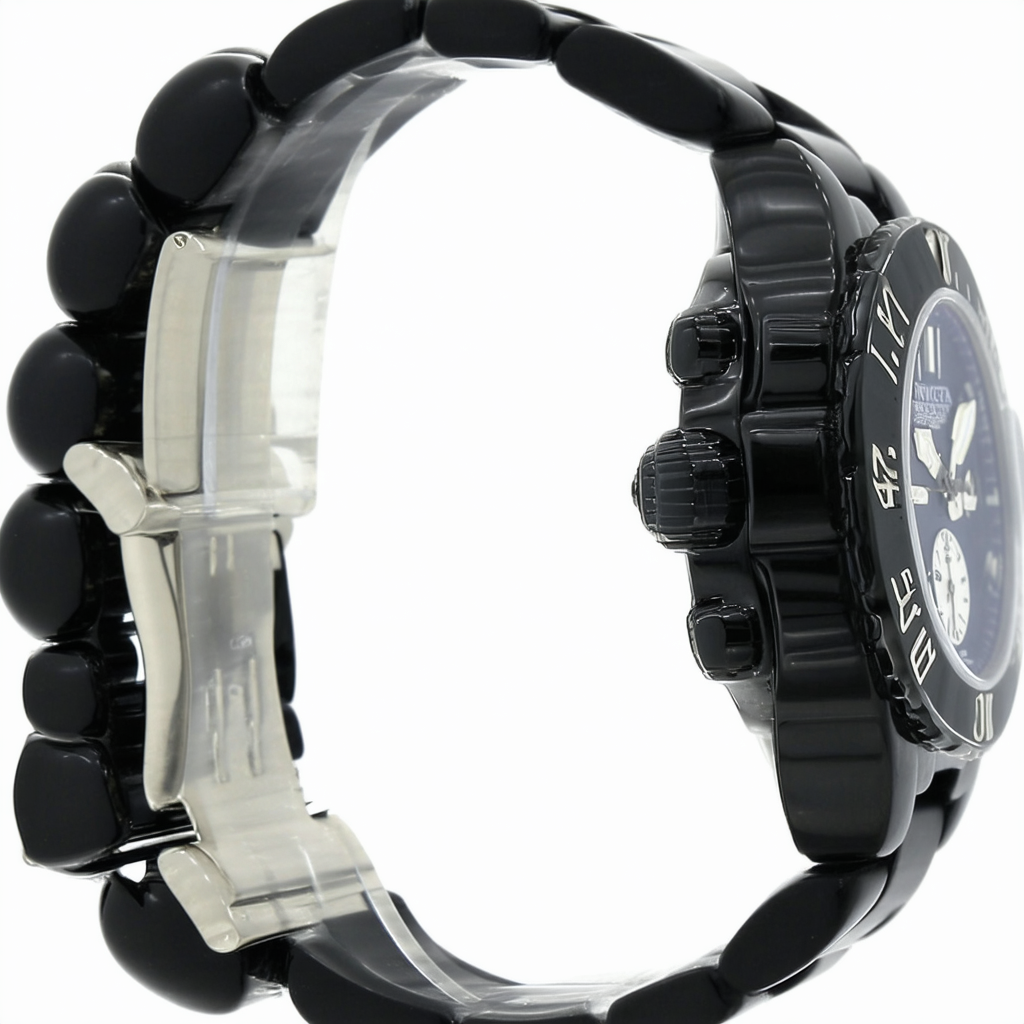 Invicta Men's 16682 Venom Analog Display Swiss Quartz Black Watch