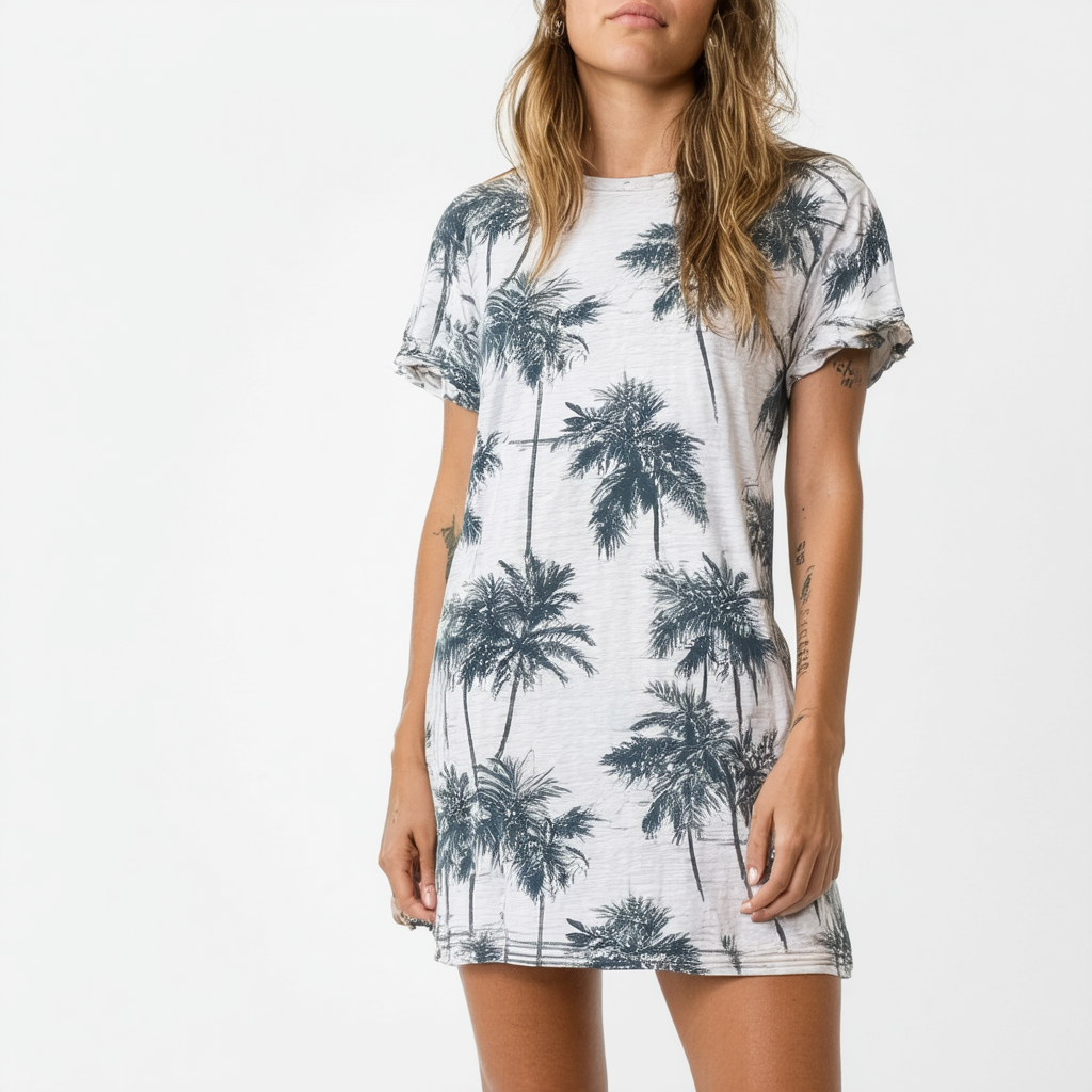 Billabong Women's Free Fall T-Shirt Dress