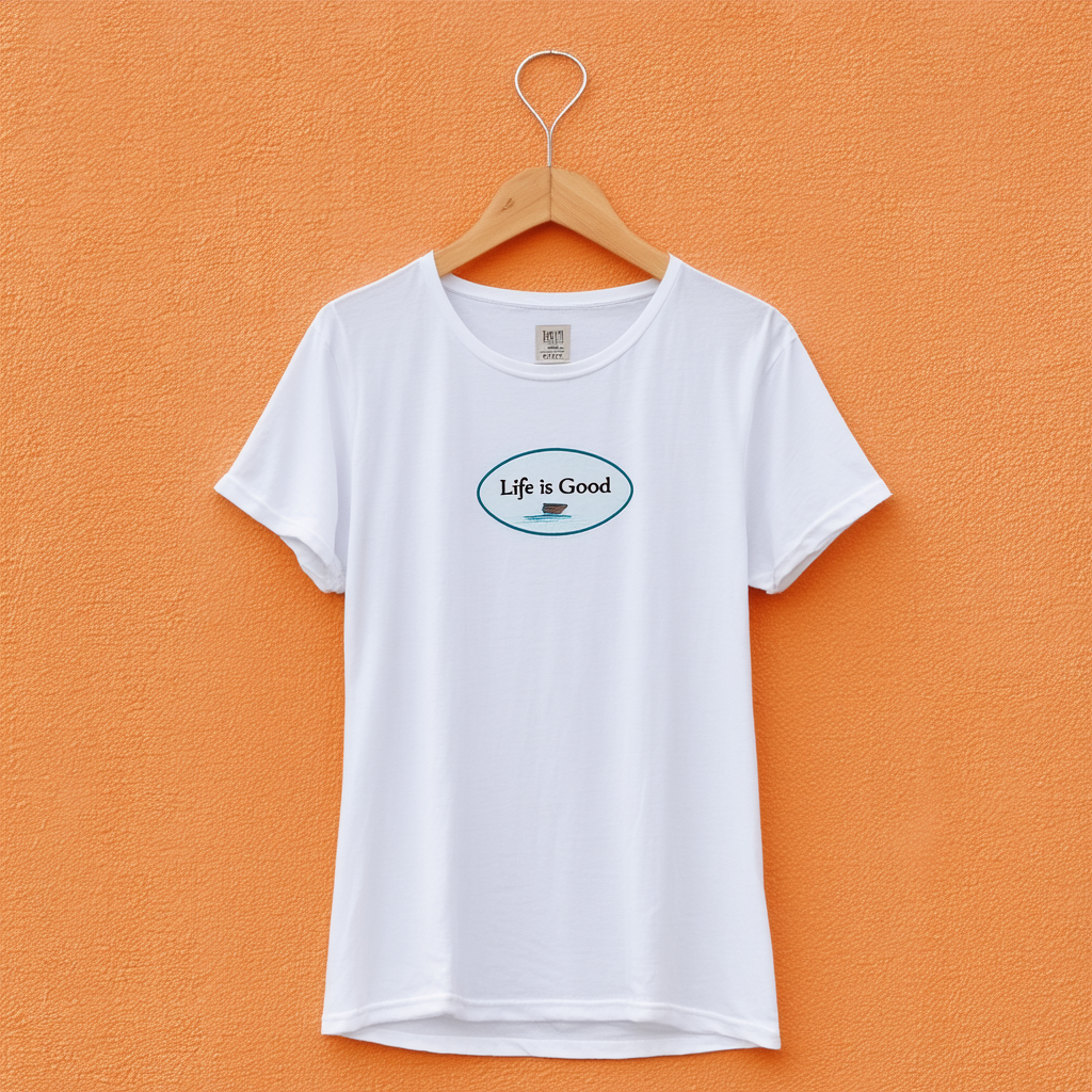 Life is Good Women's Oval Lig Crusher Tee