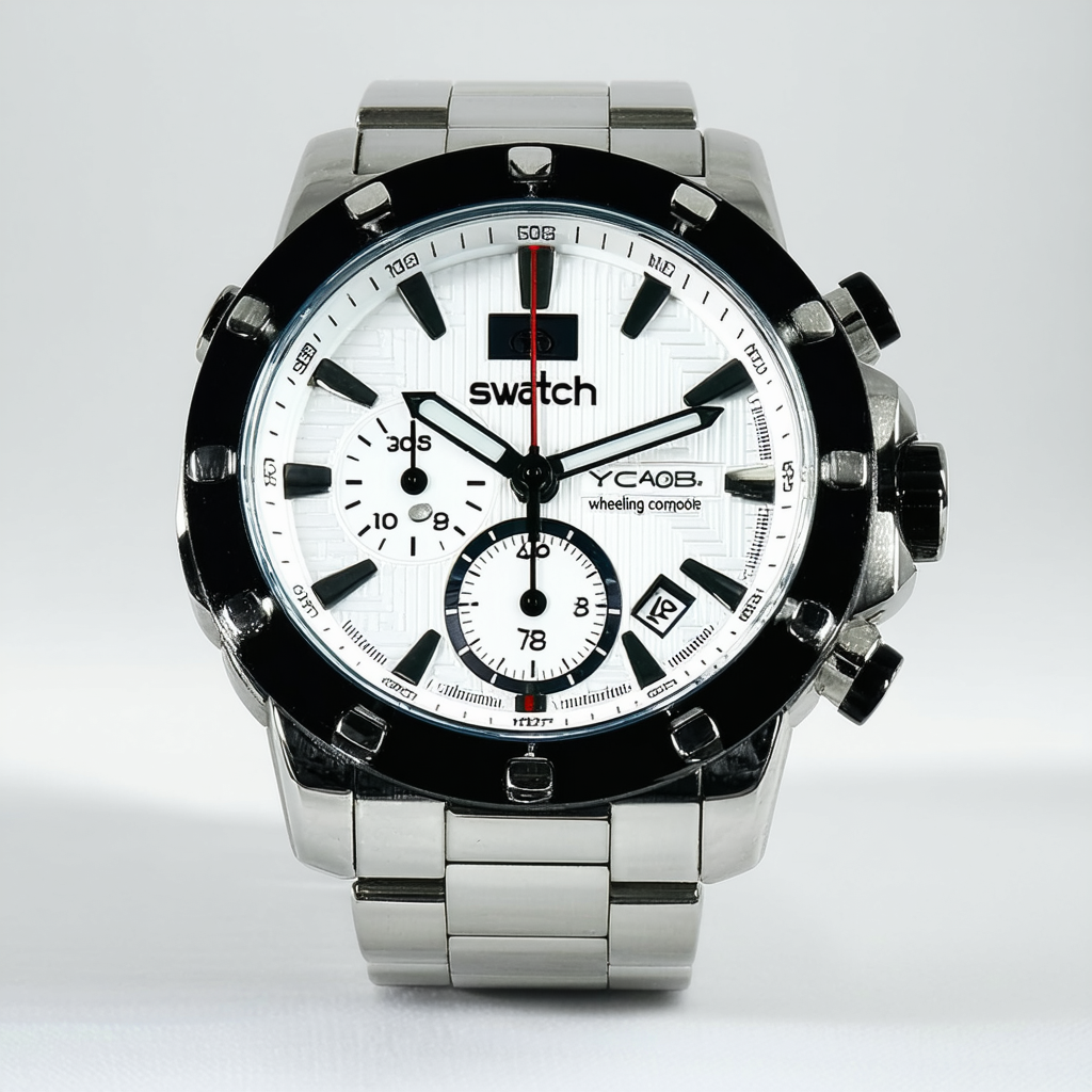 Swatch Men's YCS408G Wheeling Chronograph Watch