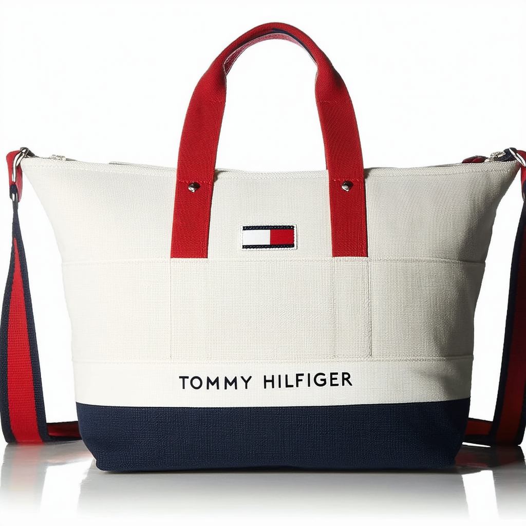 Tommy Hilfiger West Coasting Tote Colorblock Canvas