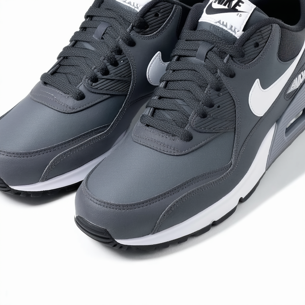 Nike Air Max 90 Essential Men's Shoes Anthracite/Wolf Grey/White aj1285-005 (8.5 D(M) US)