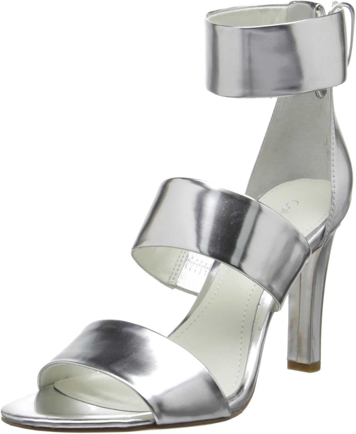 Calvin Klein Women's Asa Metallic Dress Sandal